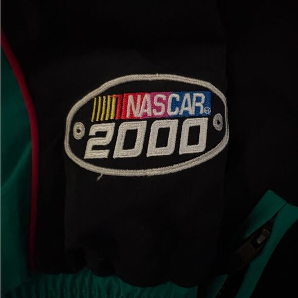 Chase Authentics Nascar Bobby Labonte Puffer Jacket Large - Picture 4 of 6